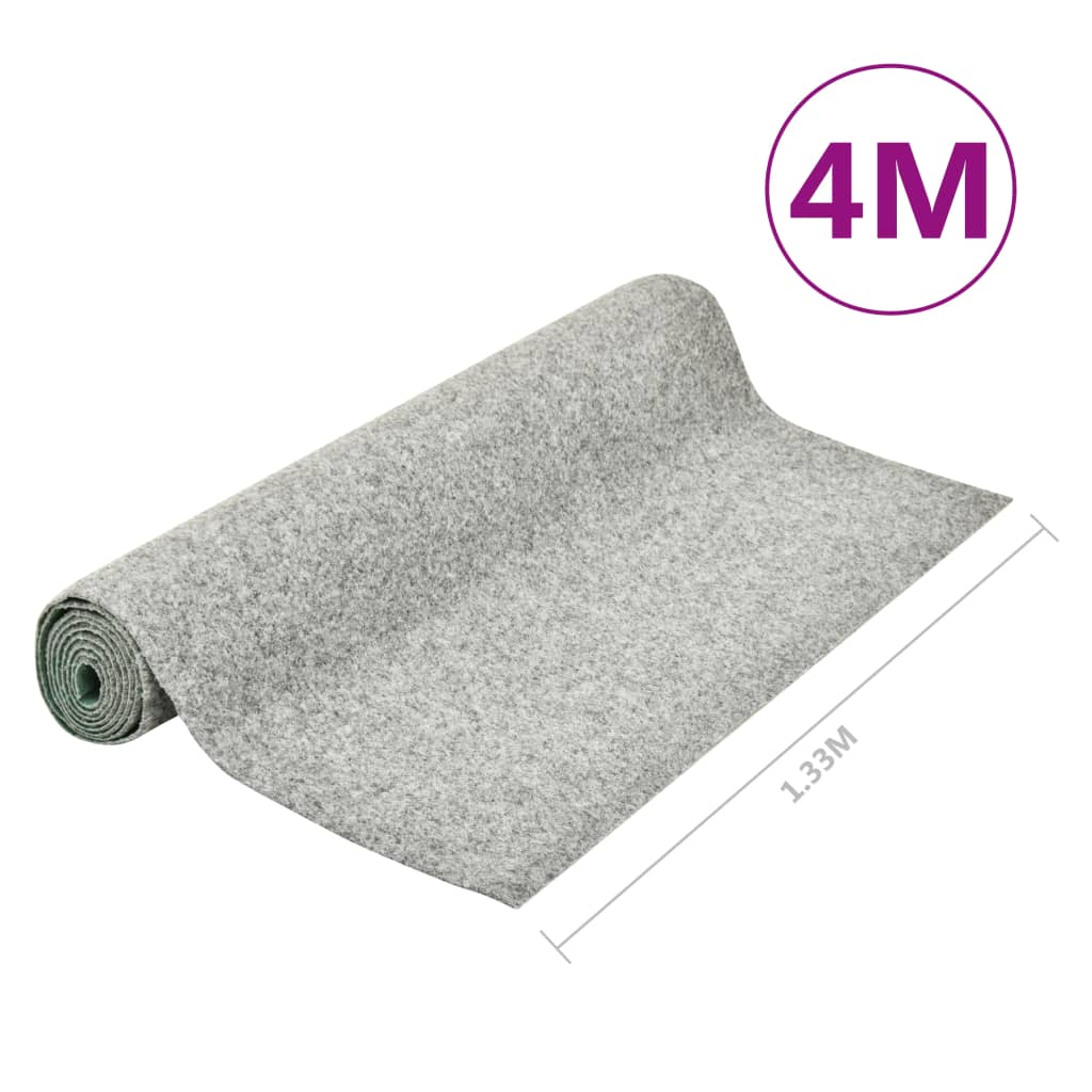 Keinonurmi nastoilla 4x1,33 m harmaa - Sisustajankoti.fi