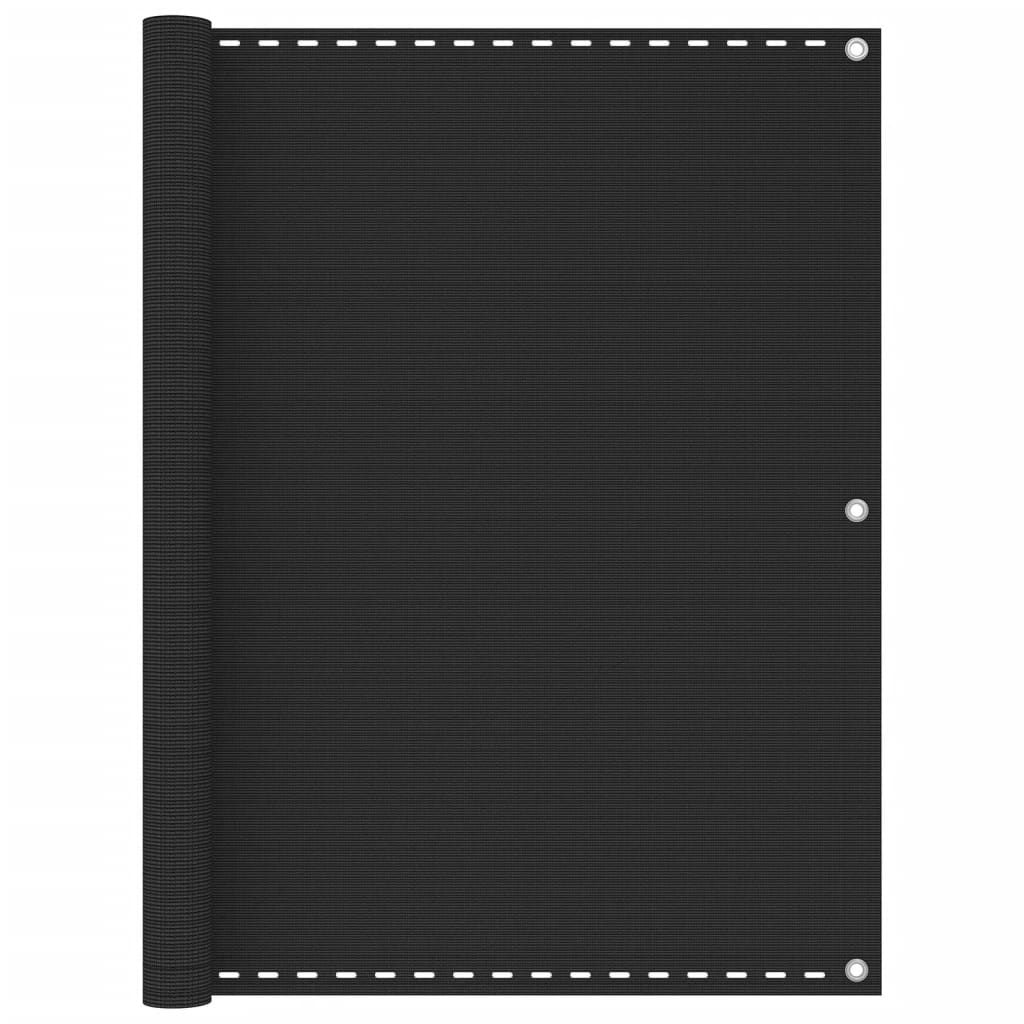 Parvekkeen suoja antrasiitti 120x300 cm HDPE - Sisustajankoti.fi