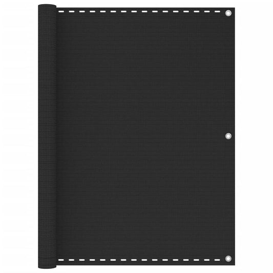 Parvekkeen suoja antrasiitti 120x300 cm HDPE - Sisustajankoti.fi