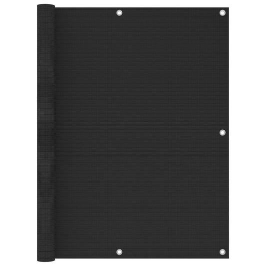 Parvekkeen suoja HDPE 120x500 cm antrasiitti - Sisustajankoti.fi