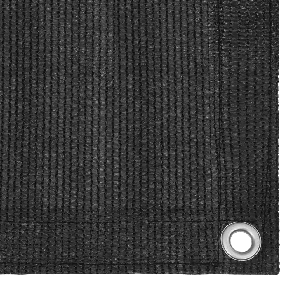 Parvekkeen suoja HDPE 120x500 cm antrasiitti - Sisustajankoti.fi