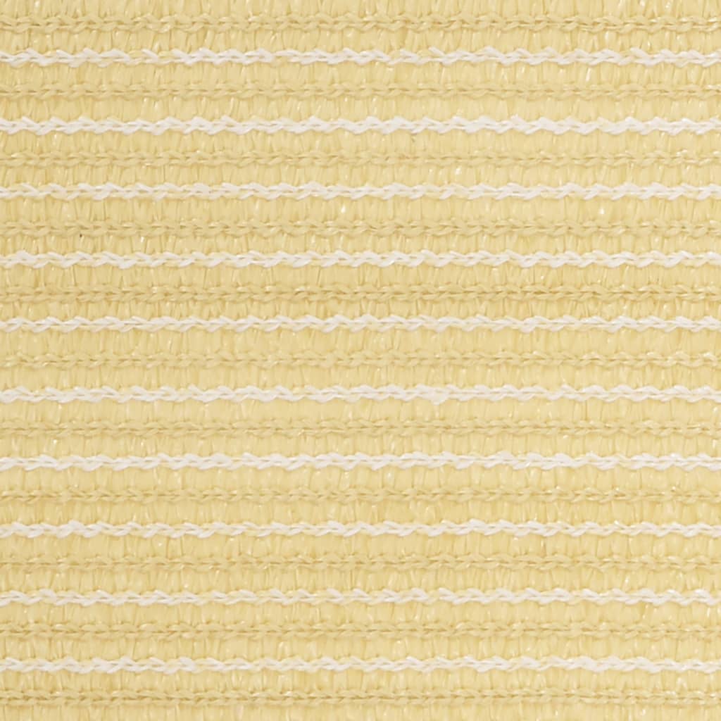Parvekkeen suoja beige 75x600 cm HDPE - Sisustajankoti.fi
