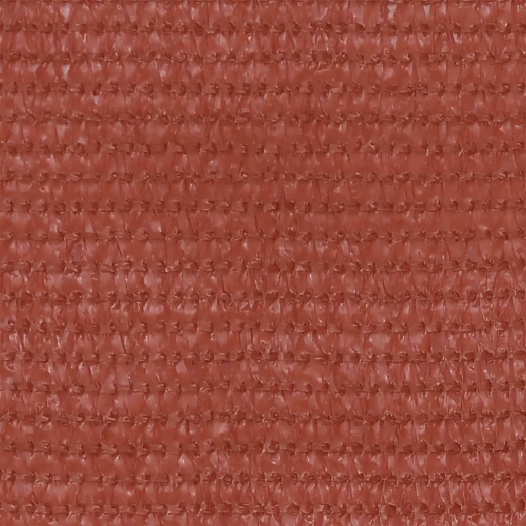 Parvekkeen suoja terrakotta 90x500 cm HDPE - Sisustajankoti.fi