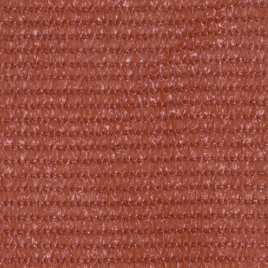 Parvekkeen suoja terrakotta 120x600 cm HDPE - Sisustajankoti.fi