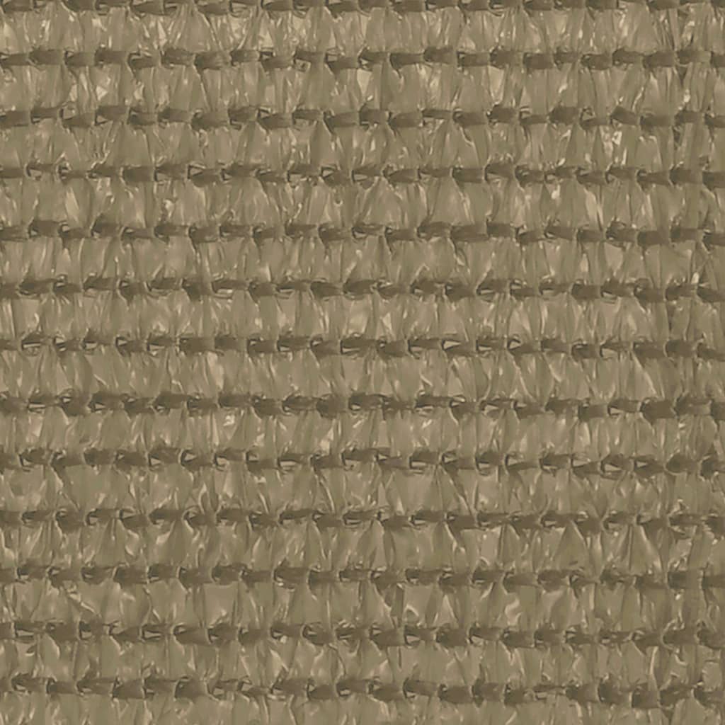 Parvekkeen suoja harmaanruskea 75x300 cm HDPE - Sisustajankoti.fi