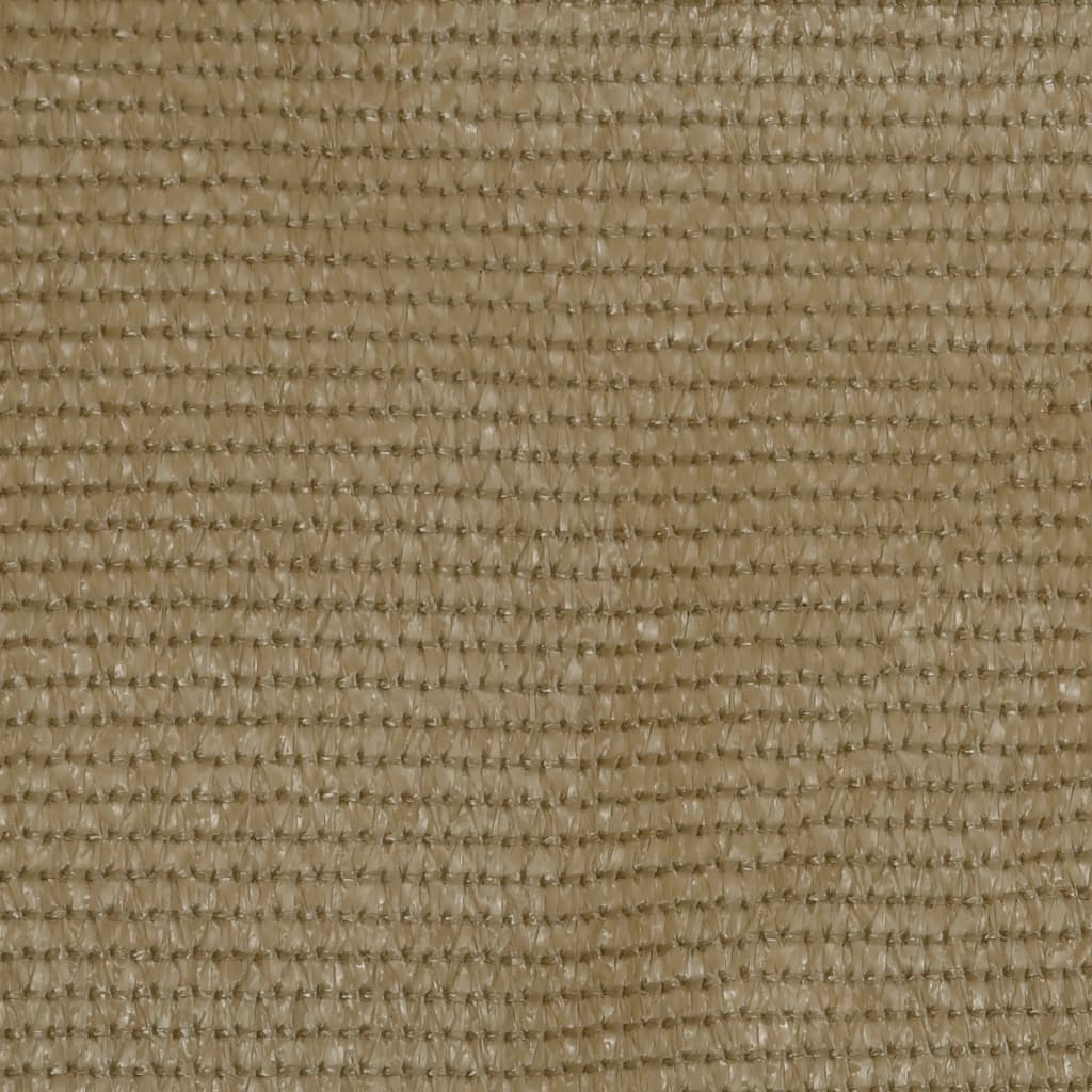 Parvekkeen suoja harmaanruskea 120x400 cm HDPE - Sisustajankoti.fi