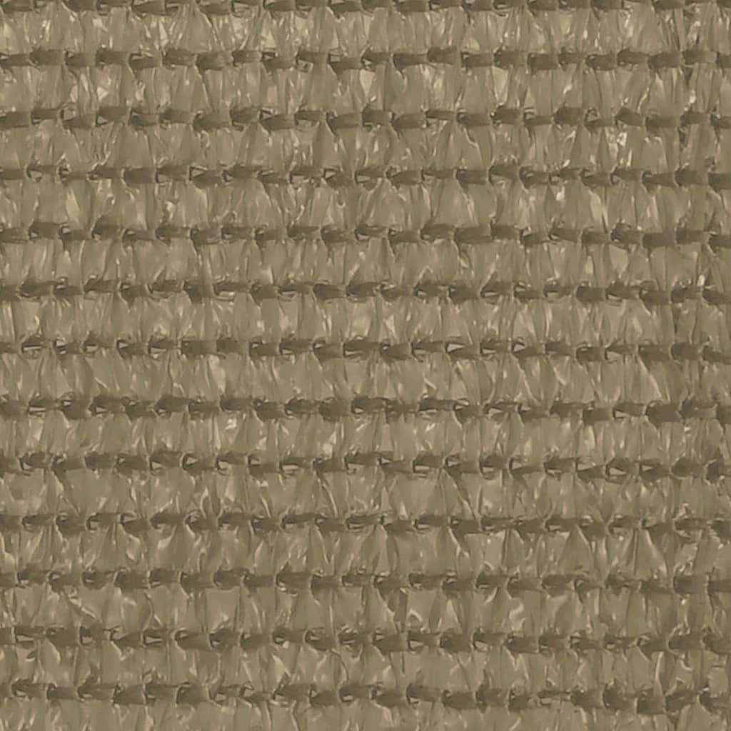 Parvekkeen suoja ruskeanharmaa 120x500 cm HDPE - Sisustajankoti.fi