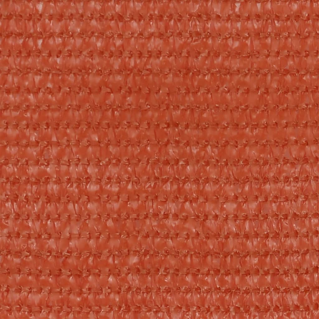 Parvekkeen suoja oranssi 75x500 cm HDPE - Sisustajankoti.fi