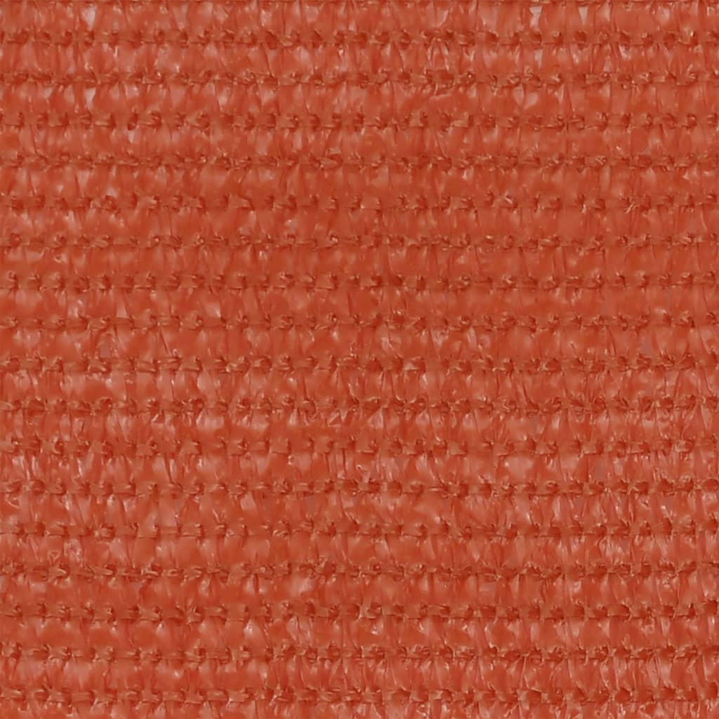 Parvekkeen suoja oranssi 120x500 cm HDPE - Sisustajankoti.fi