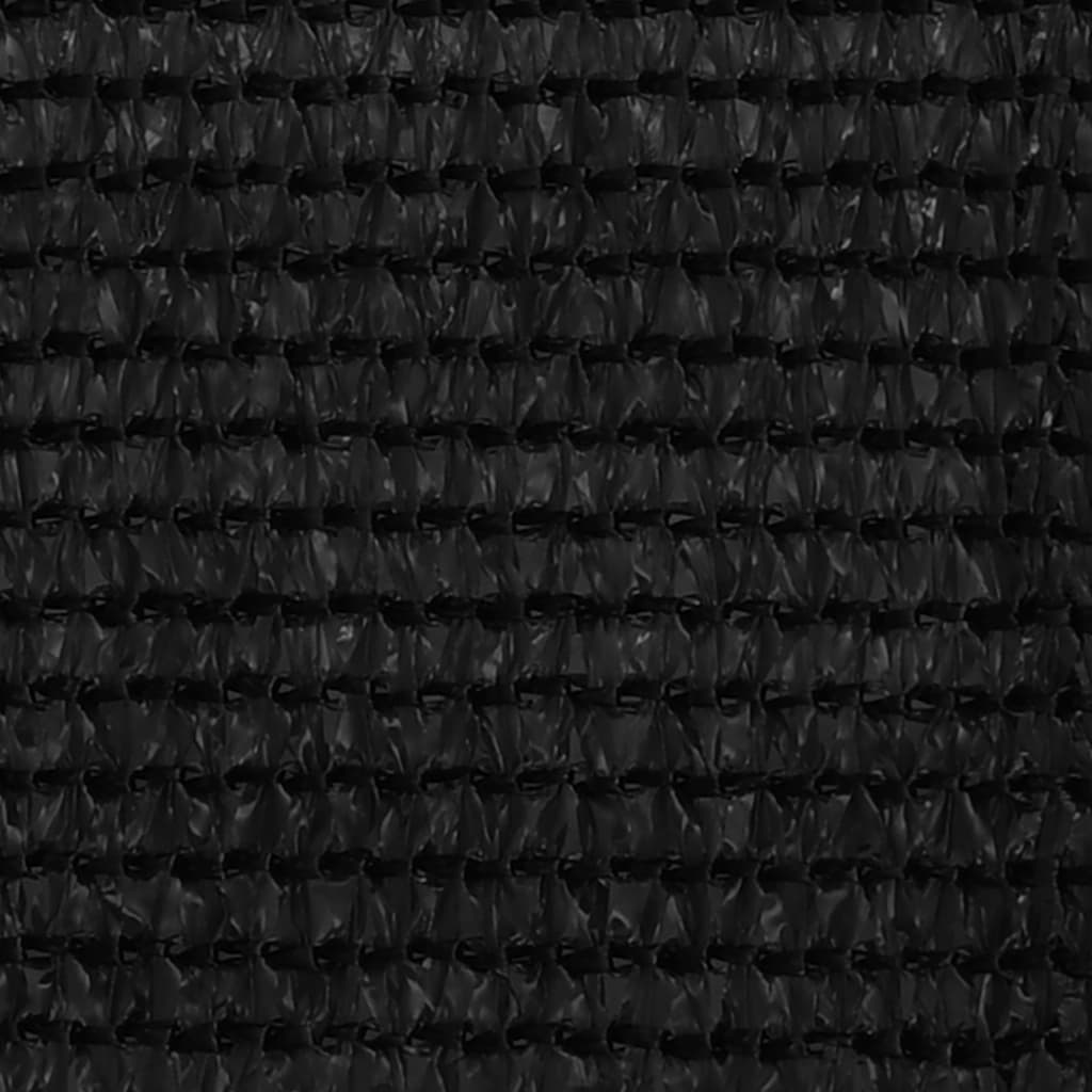 Parvekkeen suoja musta 90x300 cm HDPE - Sisustajankoti.fi
