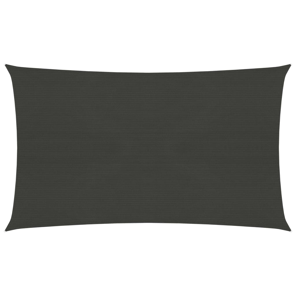 Aurinkopurje 160 g/m² antrasiitti 3x5 m HDPE - Sisustajankoti.fi