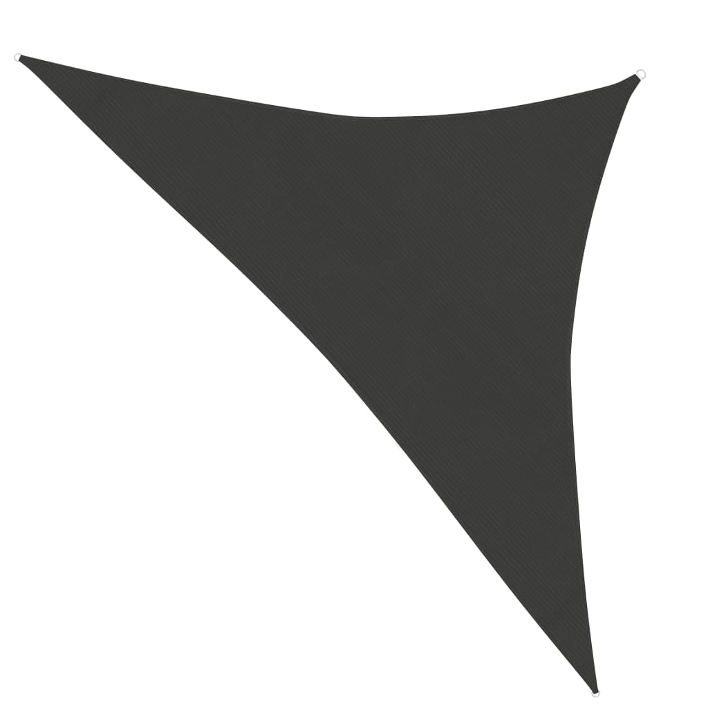 Aurinkopurje 160 g/m² antrasiitti 2,5x2,5x3,5 m HDPE - Sisustajankoti.fi