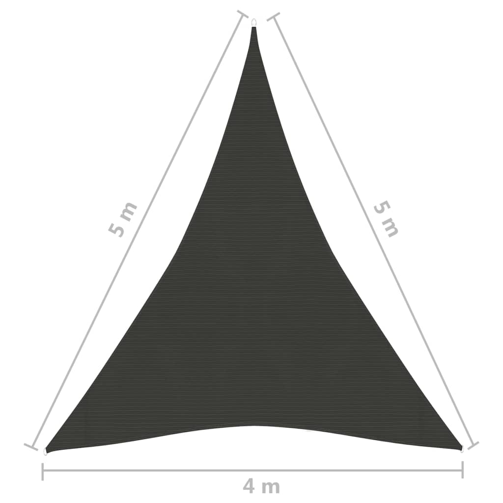 Aurinkopurje 160 g/m² antrasiitti 4x5x5 m HDPE - Sisustajankoti.fi