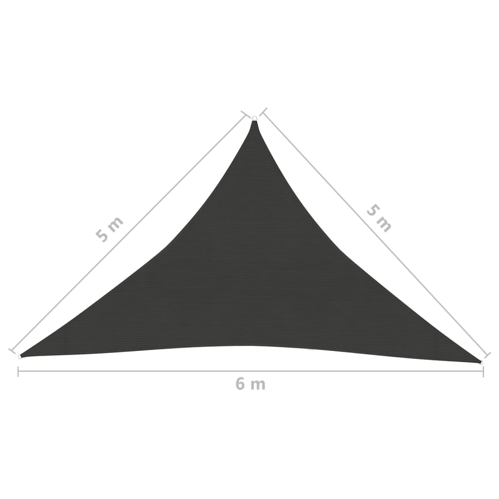 Aurinkopurje 160 g/m² antrasiitti 5x5x6 m HDPE - Sisustajankoti.fi
