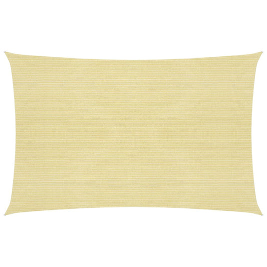 Aurinkopurje 160 g/m² beige 2,5x3 m HDPE - Sisustajankoti.fi