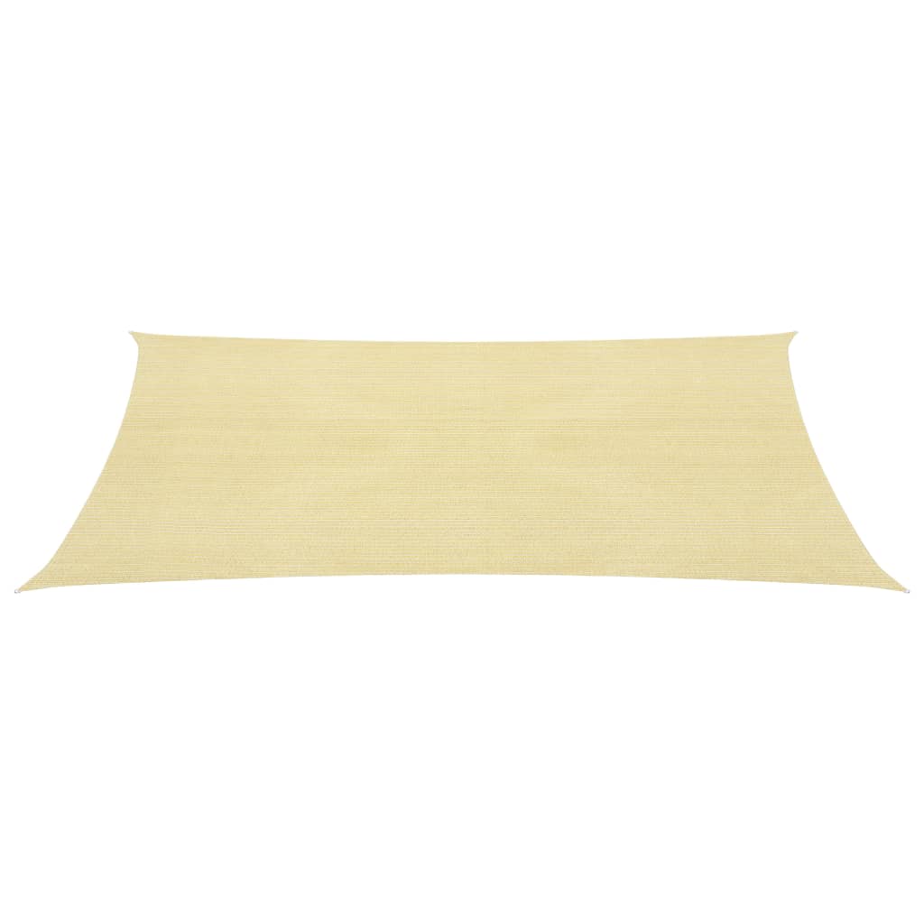 Aurinkopurje 160 g/m² beige 3,5x5 m HDPE - Sisustajankoti.fi
