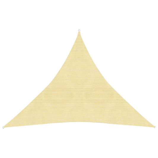 Aurinkopurje 160 g/m² beige 3x3x3 m HDPE - Sisustajankoti.fi