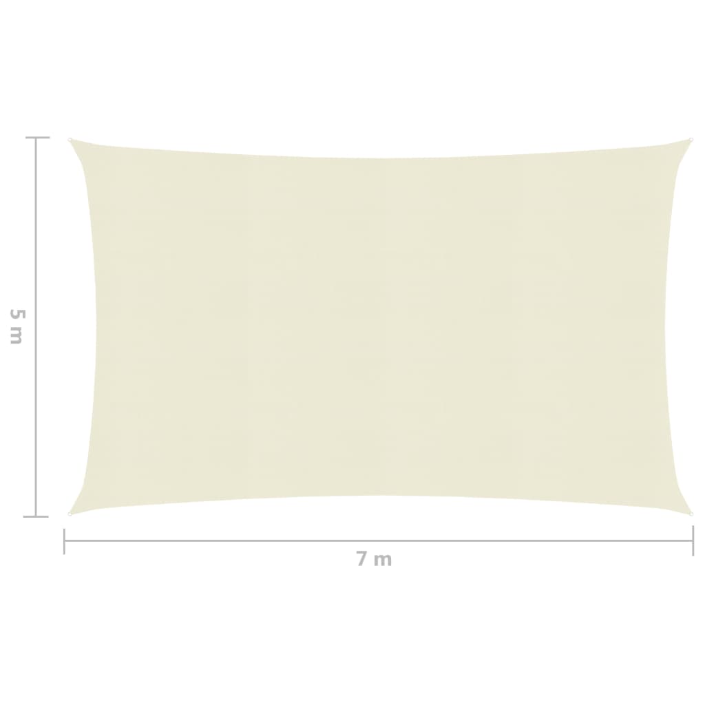 Aurinkopurje 160 g/m² kerma 5x7 m HDPE - Sisustajankoti.fi