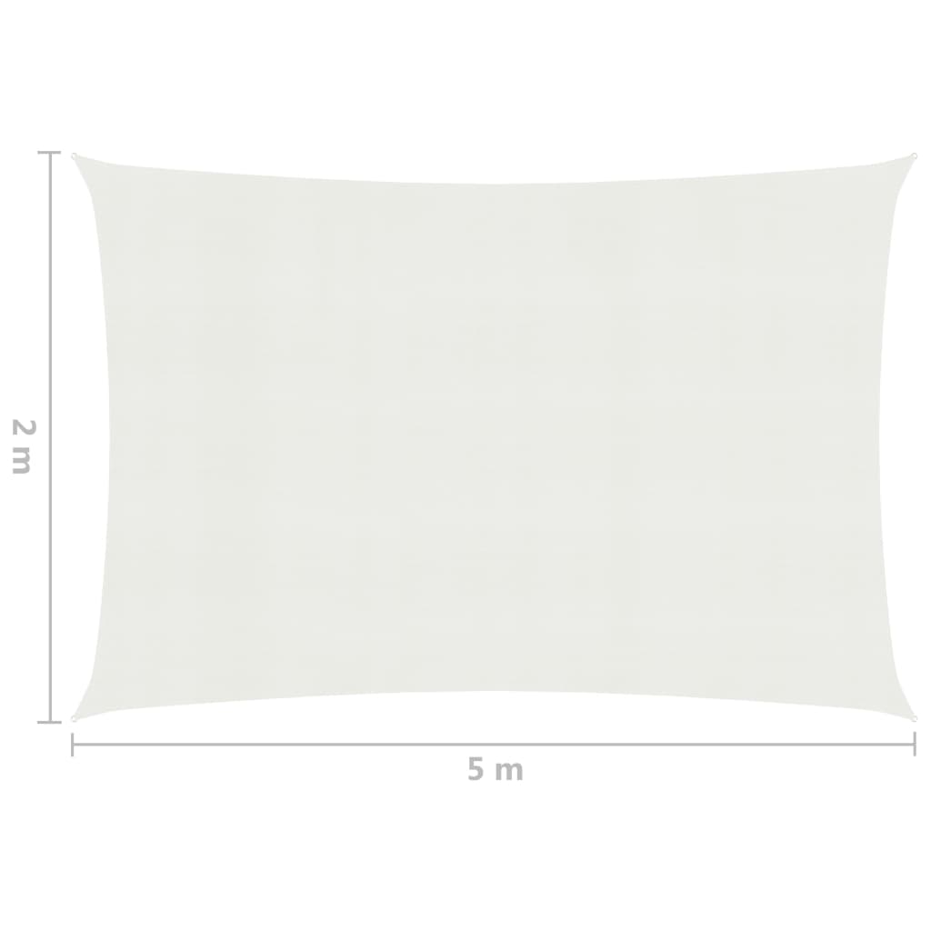 Aurinkopurje 160 g/m² valkoinen 2x5 m HDPE - Sisustajankoti.fi