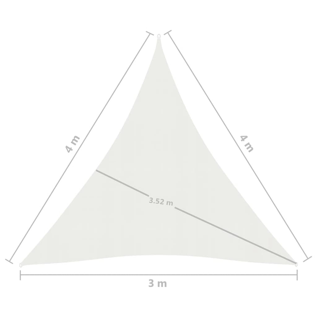 Aurinkopurje 160 g/m² valkoinen 3x4x4 m HDPE - Sisustajankoti.fi