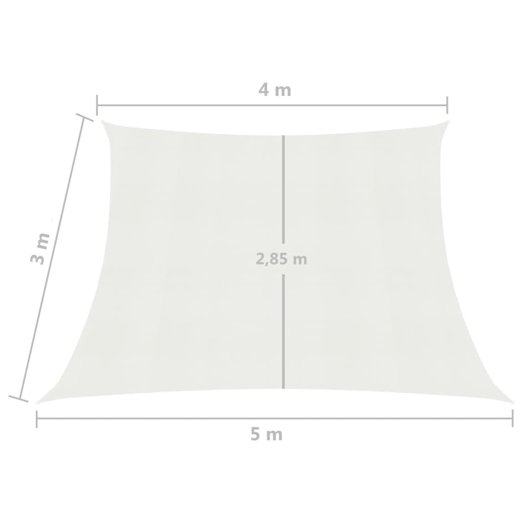 Aurinkopurje 160 g/m² valkoinen 4/5x3 m HDPE - Sisustajankoti.fi