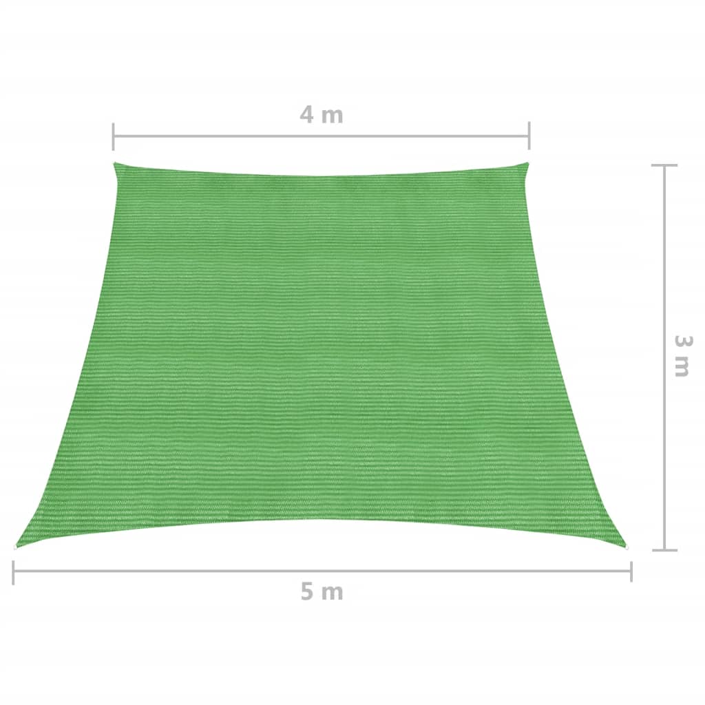 Aurinkopurje 160 g/m² vaaleanvihreä 4/5x3 m HDPE - Sisustajankoti.fi