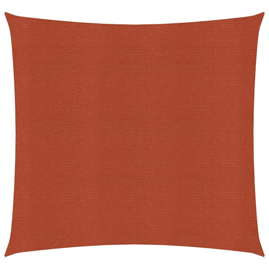 Aurinkopurje 160 g/m² terrakotta 7x7 m HDPE - Sisustajankoti.fi