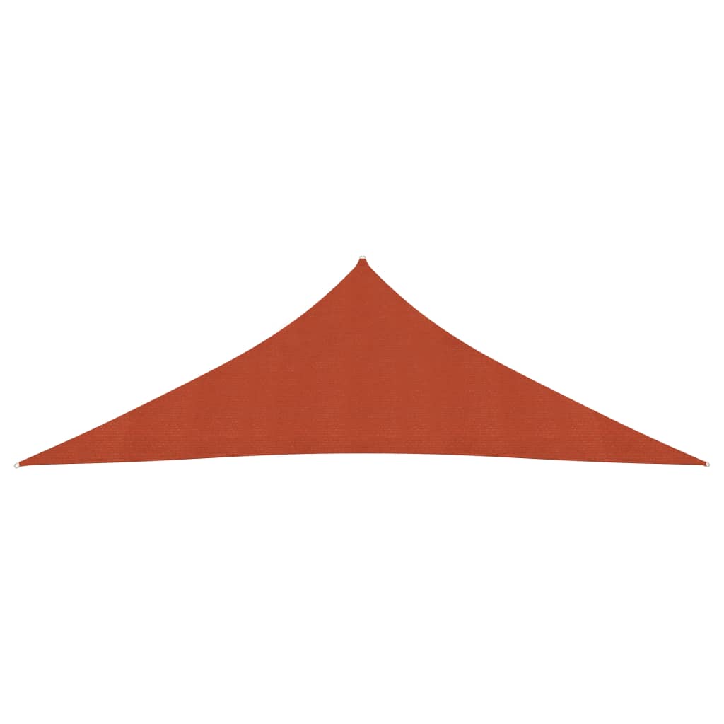 Aurinkopurje 160 g/m² terrakotta 3,5x3,5x4,9 m HDPE - Sisustajankoti.fi
