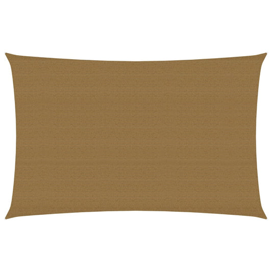 Aurinkopurje 160 g/m² harmaanruskea 3x5 m HDPE - Sisustajankoti.fi
