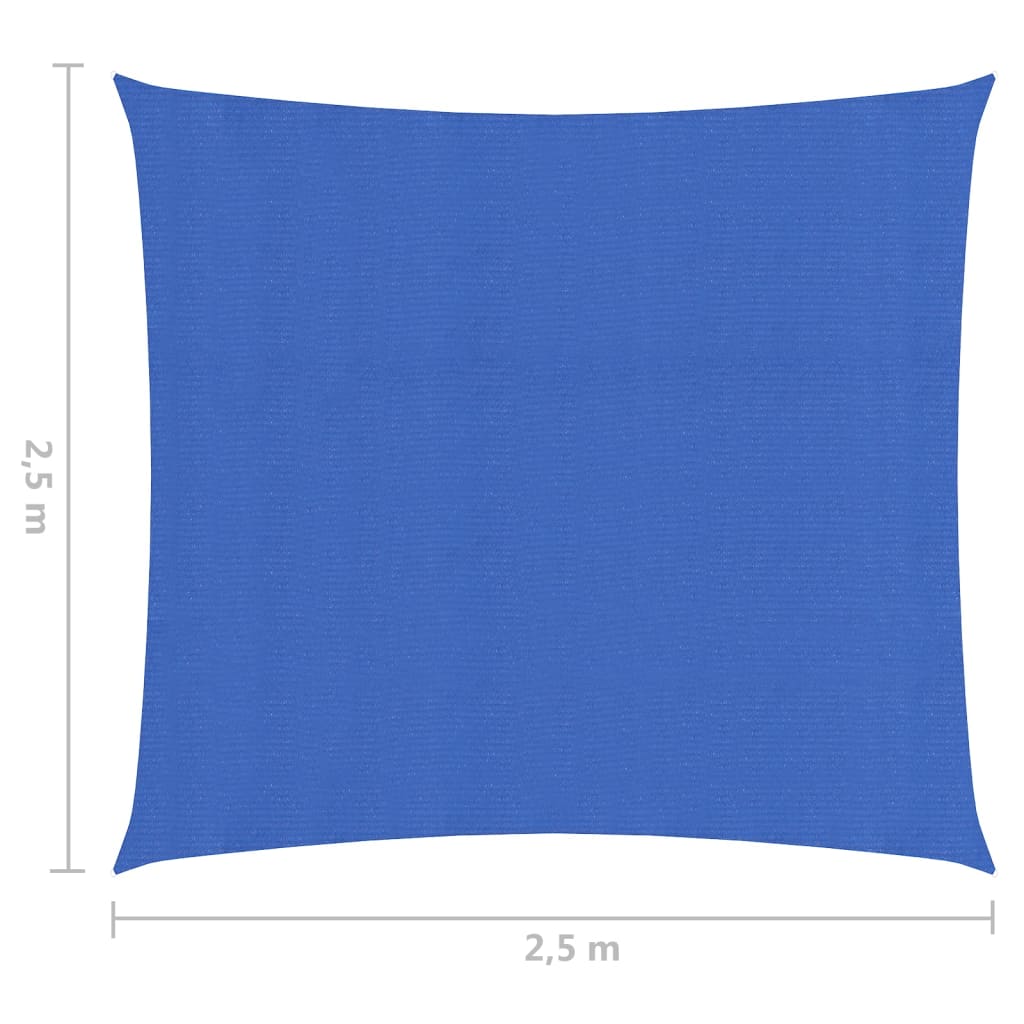 Aurinkopurje 160 g/m² sininen 2,5x2,5 m HDPE - Sisustajankoti.fi