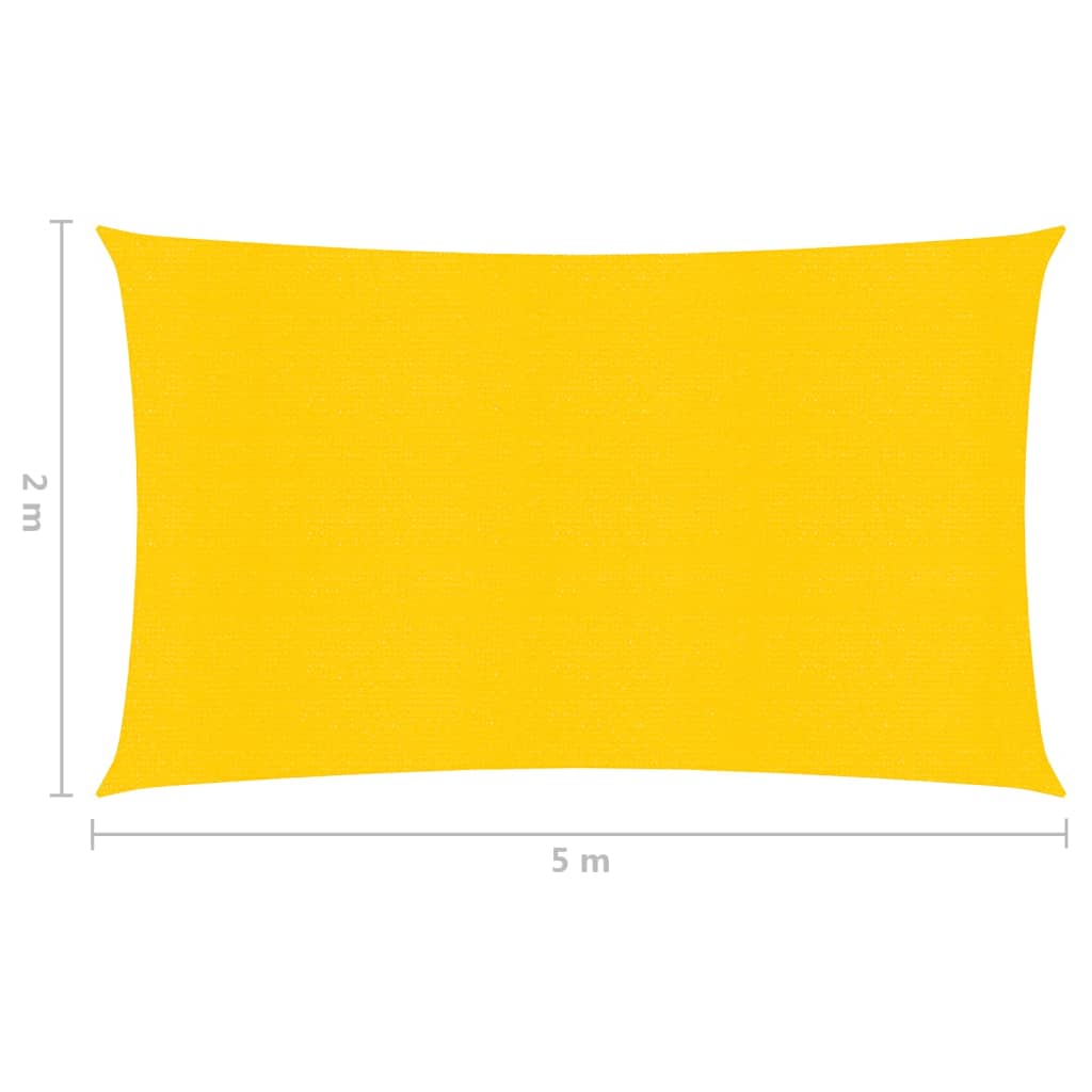Aurinkopurje 160 g/m² keltainen 2x5 m HDPE - Sisustajankoti.fi