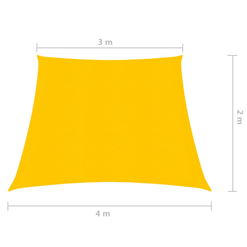 Aurinkopurje 160 g/m² keltainen 3/4x2 m HDPE - Sisustajankoti.fi