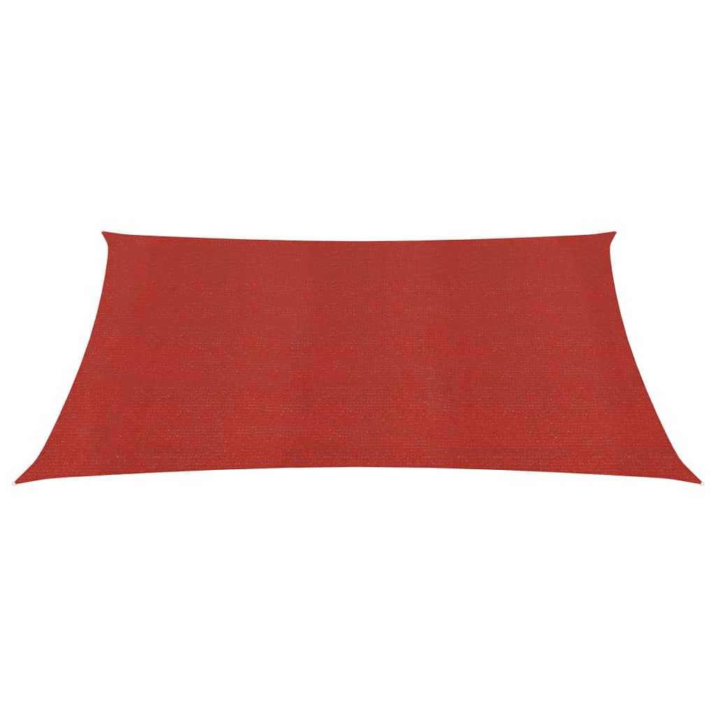 Aurinkopurje 160 g/m² punainen 4,5x4,5 m HDPE - Sisustajankoti.fi