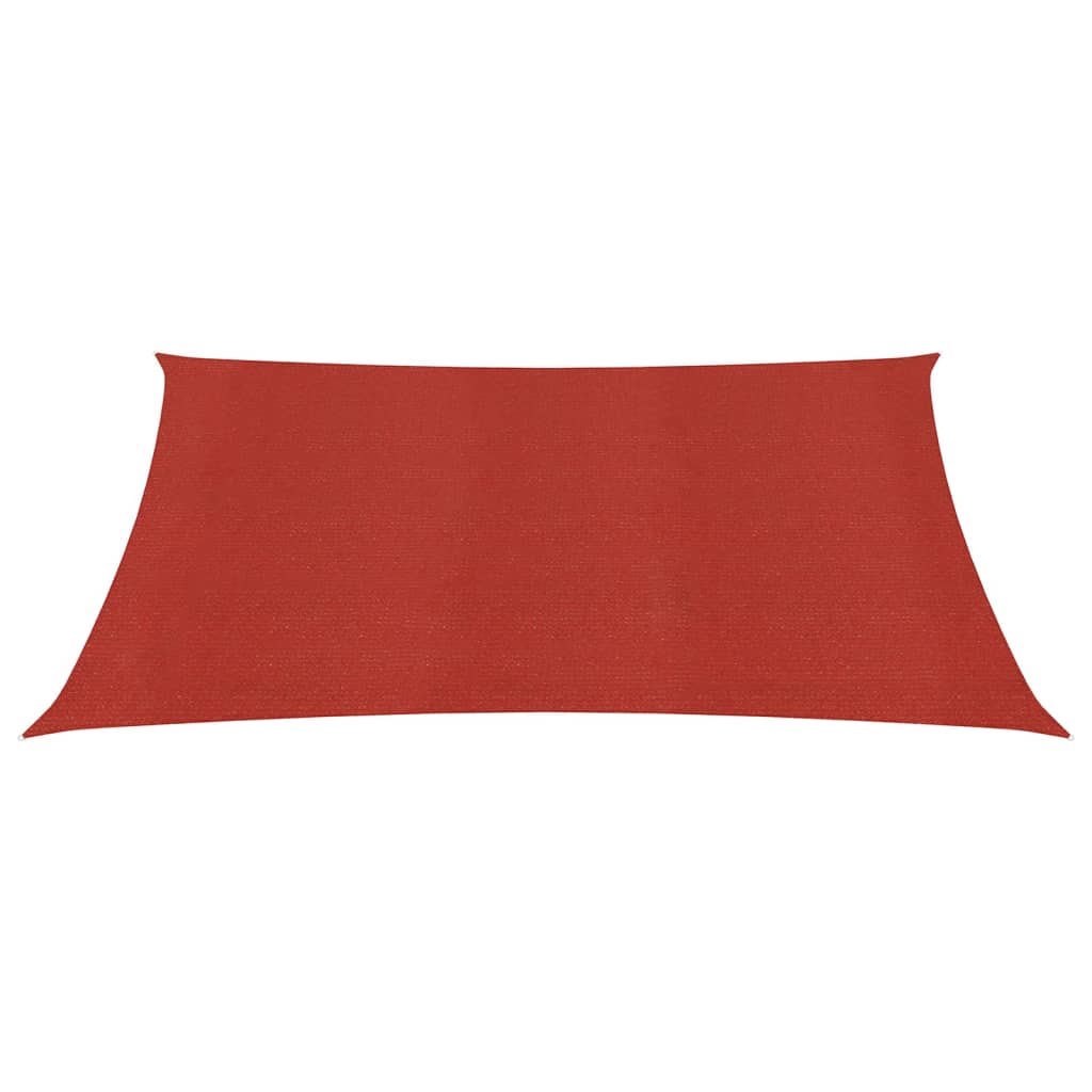 Aurinkopurje 160 g/m² punainen 7x7 m HDPE - Sisustajankoti.fi