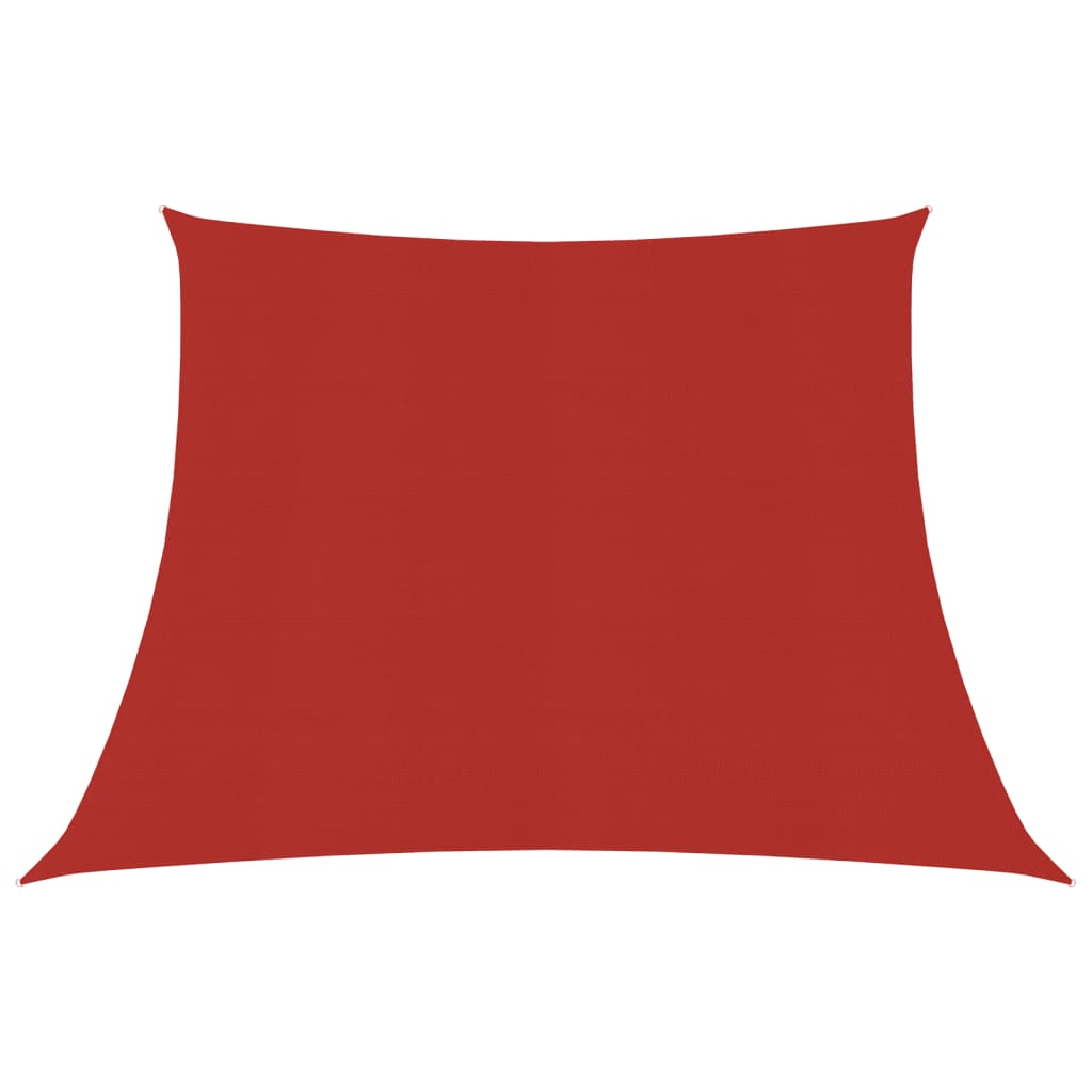 Aurinkopurje 160 g/m² punainen 3/4x2 m HDPE - Sisustajankoti.fi