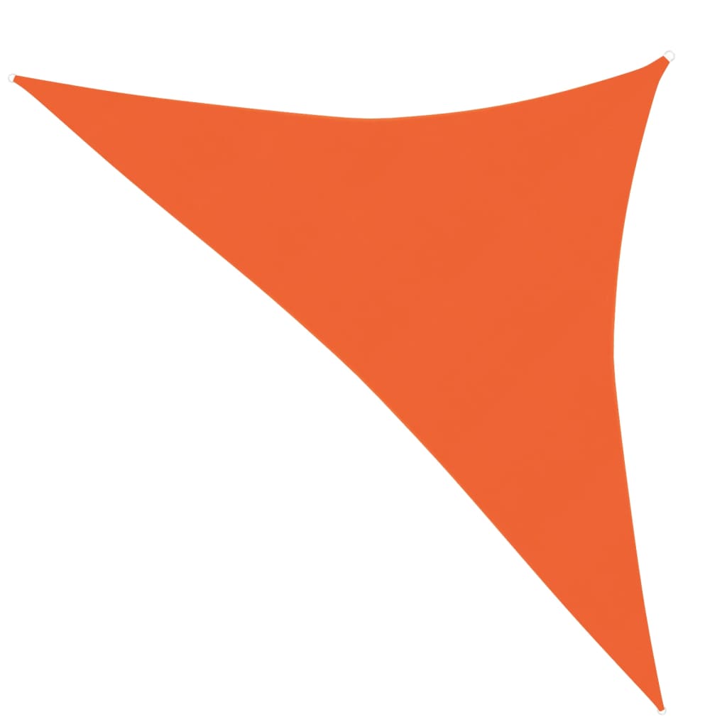 Aurinkopurje 160 g/m² oranssi 3,5x3,5x4,9 m HDPE - Sisustajankoti.fi