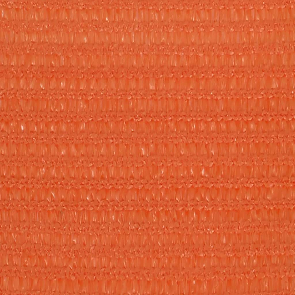 Aurinkopurje 160 g/m² oranssi 3,5x3,5x4,9 m HDPE - Sisustajankoti.fi