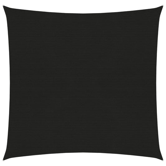 Aurinkopurje 160 g/m² musta 2,5x2,5 m HDPE - Sisustajankoti.fi