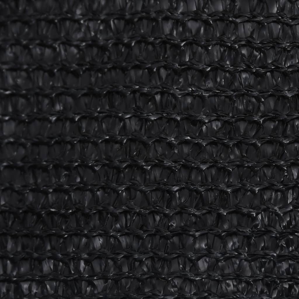 Aurinkopurje 160 g/m² musta 3,6x3,6 m HDPE - Sisustajankoti.fi
