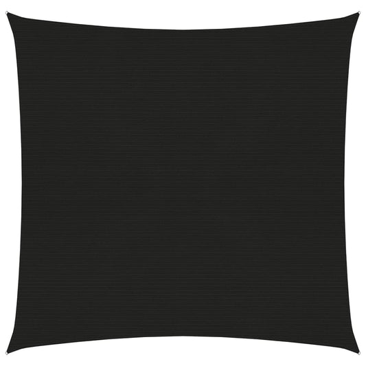 Aurinkopurje 160 g/m² musta 6x6 m HDPE - Sisustajankoti.fi