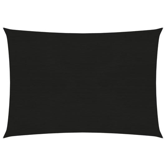 Aurinkopurje 160 g/m² musta 3,5x5 m HDPE - Sisustajankoti.fi