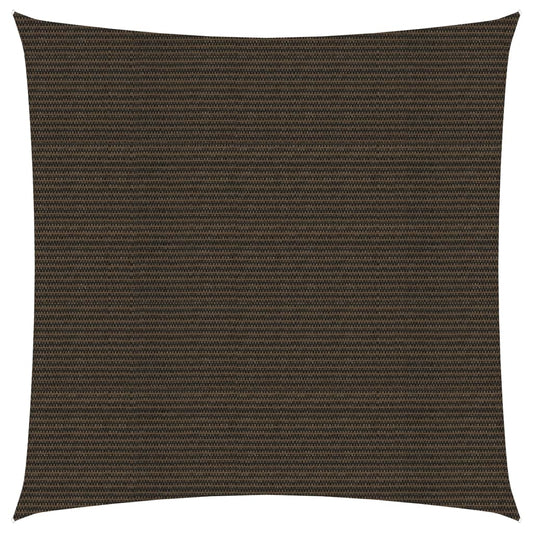 Aurinkopurje 160 g/m² ruskea 3,6x3,6 m HDPE - Sisustajankoti.fi