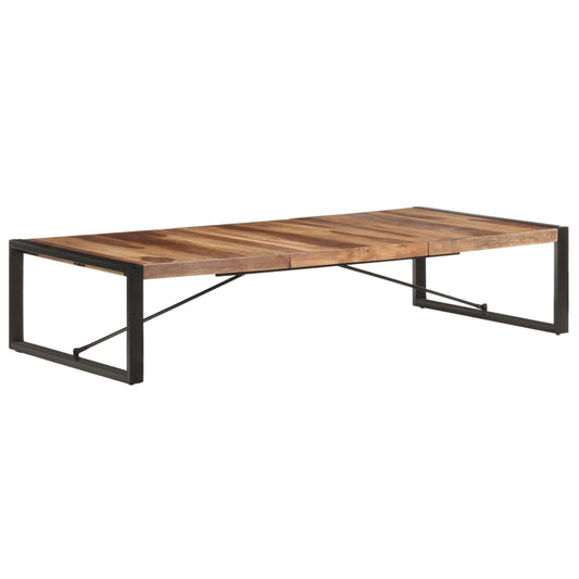 Sohvapöytä 180x90x40 cm täysi seesamviimeistelty puu - Sisustajankoti.fi