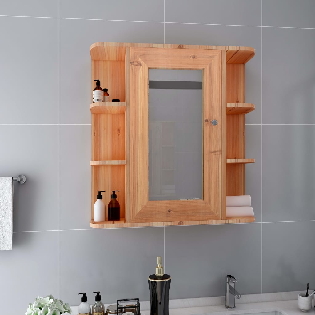 Kylpyhuoneen peilikaappi tammi 66x17x63 cm - Sisustajankoti.fi