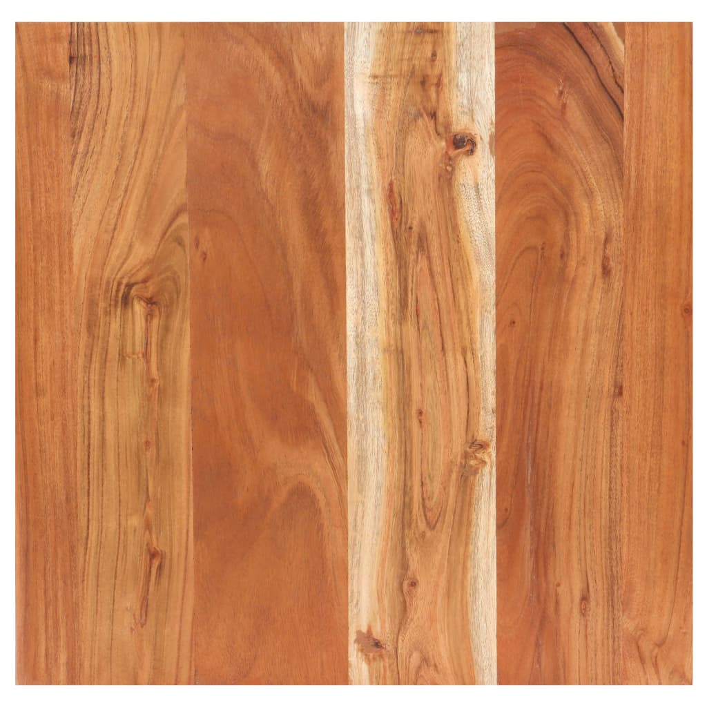 Baaripöytä elävät reunat 50x50x110 cm täysi akaasiapuu - Sisustajankoti.fi