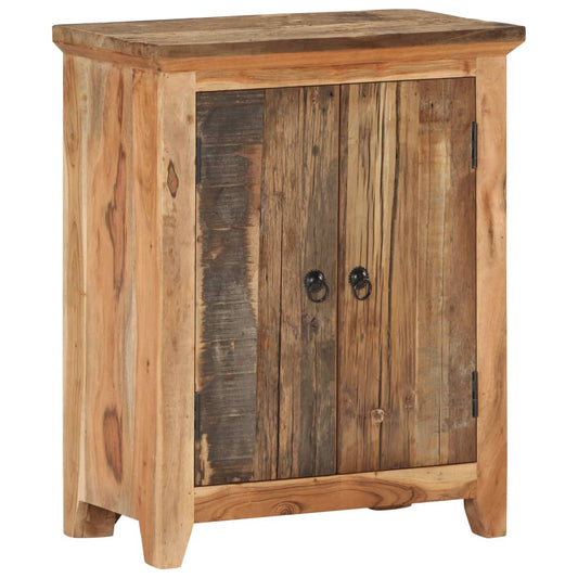 Senkki 60x33x75 cm täysi akaasiapuu ja kierrätetty täyspuu - Sisustajankoti.fi