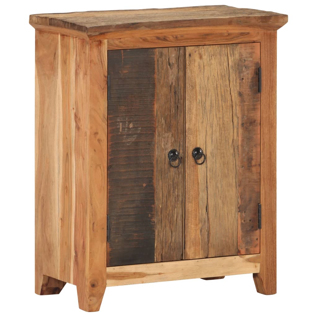 Senkki 60x33x75 cm täysi akaasiapuu ja kierrätetty täyspuu - Sisustajankoti.fi