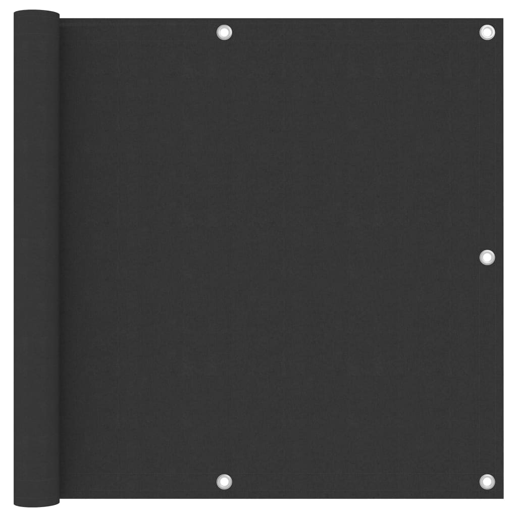 Parvekkeen suoja antrasiitti 90x300 cm Oxford kangas - Sisustajankoti.fi