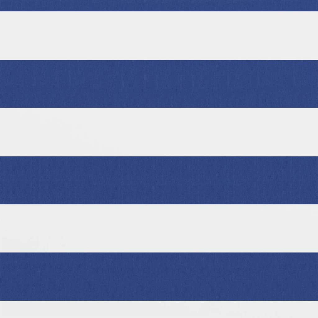 Parvekkeen suoja sinivalkoinen 75x300 cm Oxford kangas - Sisustajankoti.fi