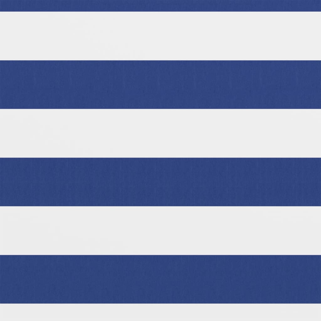 Parvekkeen suoja sinivalkoinen 90x400 cm Oxford kangas - Sisustajankoti.fi